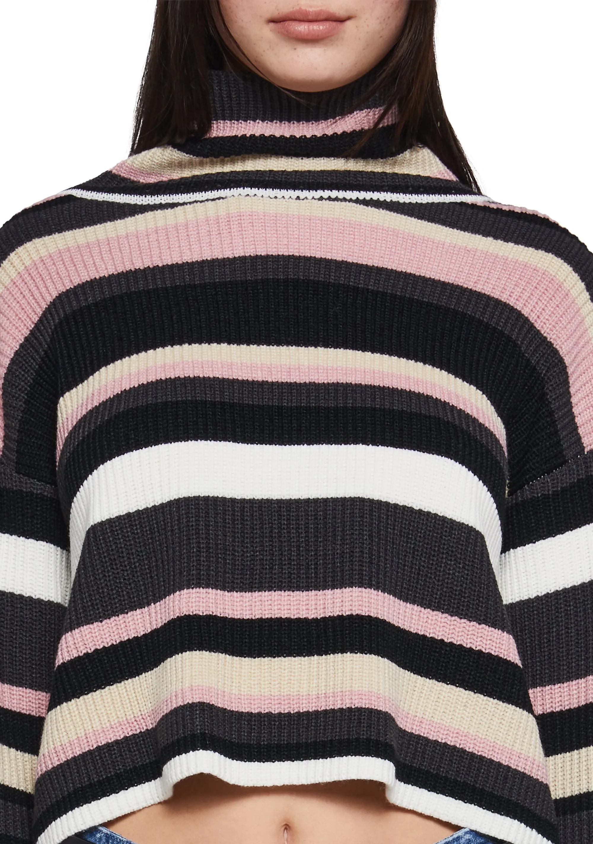 Cool Breeze Turtleneck Sweater - Pink sold by Dolls Kill product image thumbnail 5