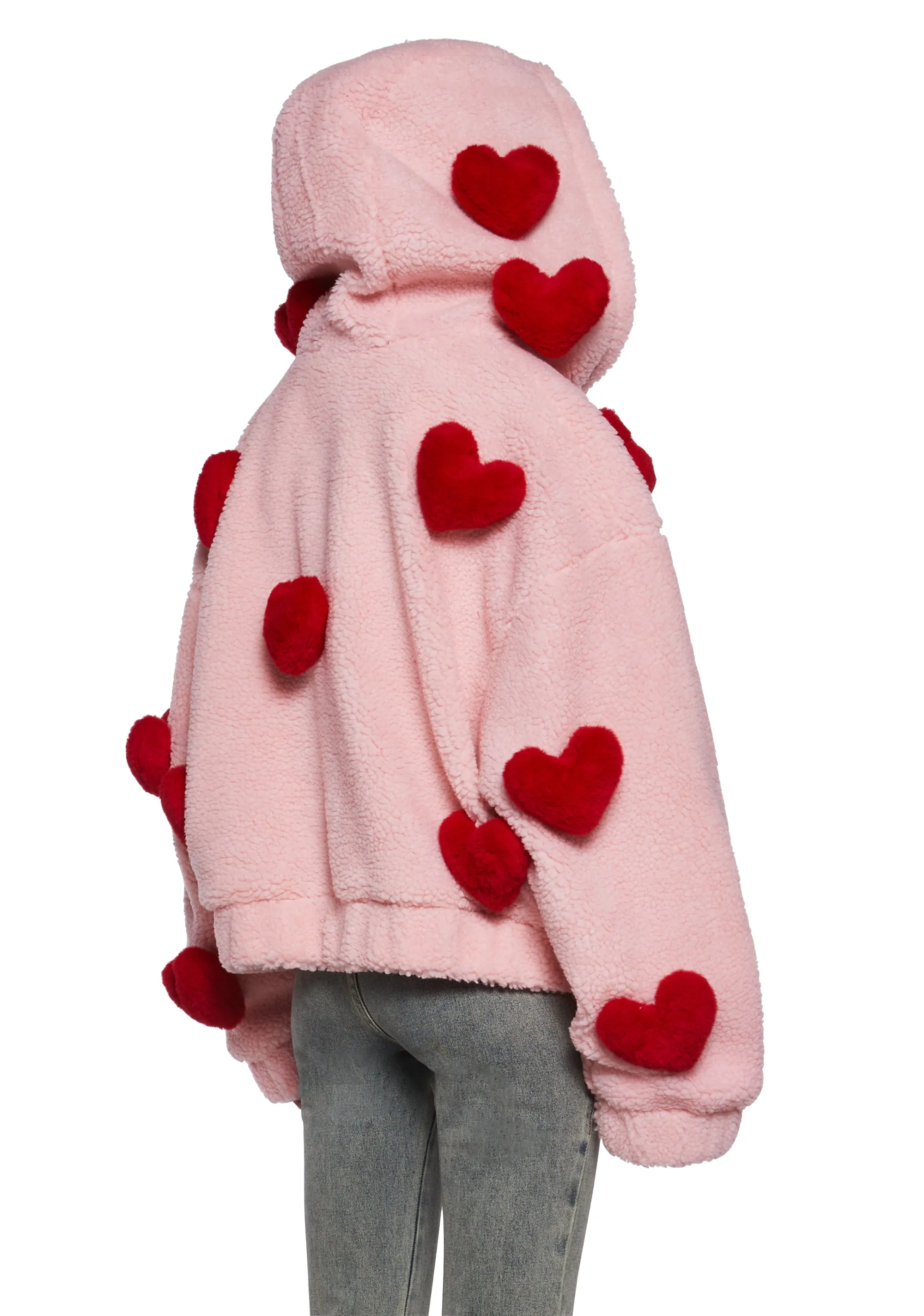Snuggle Wonderland Cropped Sherpa Jacket sold by Dolls Kill product image thumbnail 4