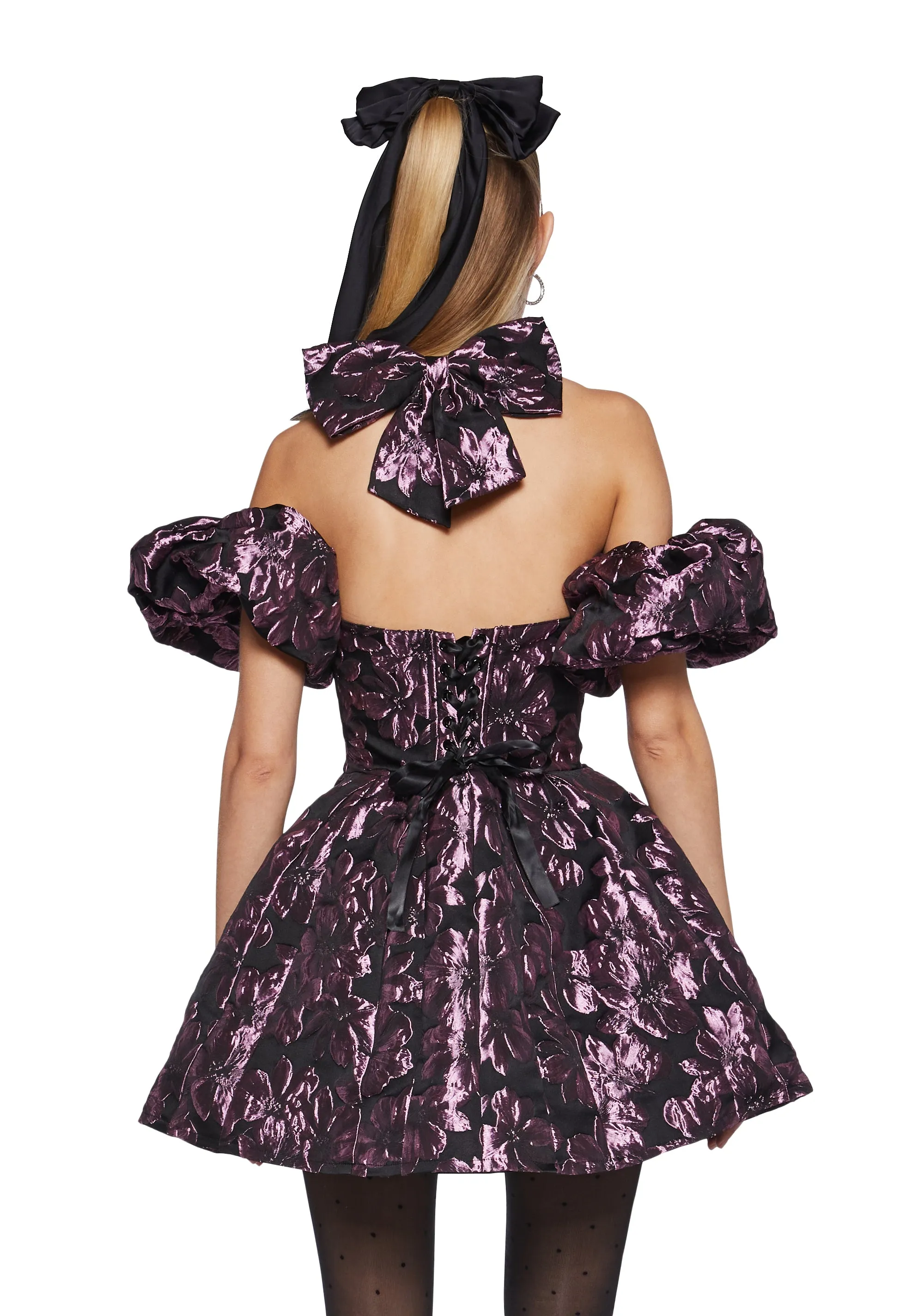 Polished Poise Mini Dress - Black sold by Dolls Kill product image thumbnail 4