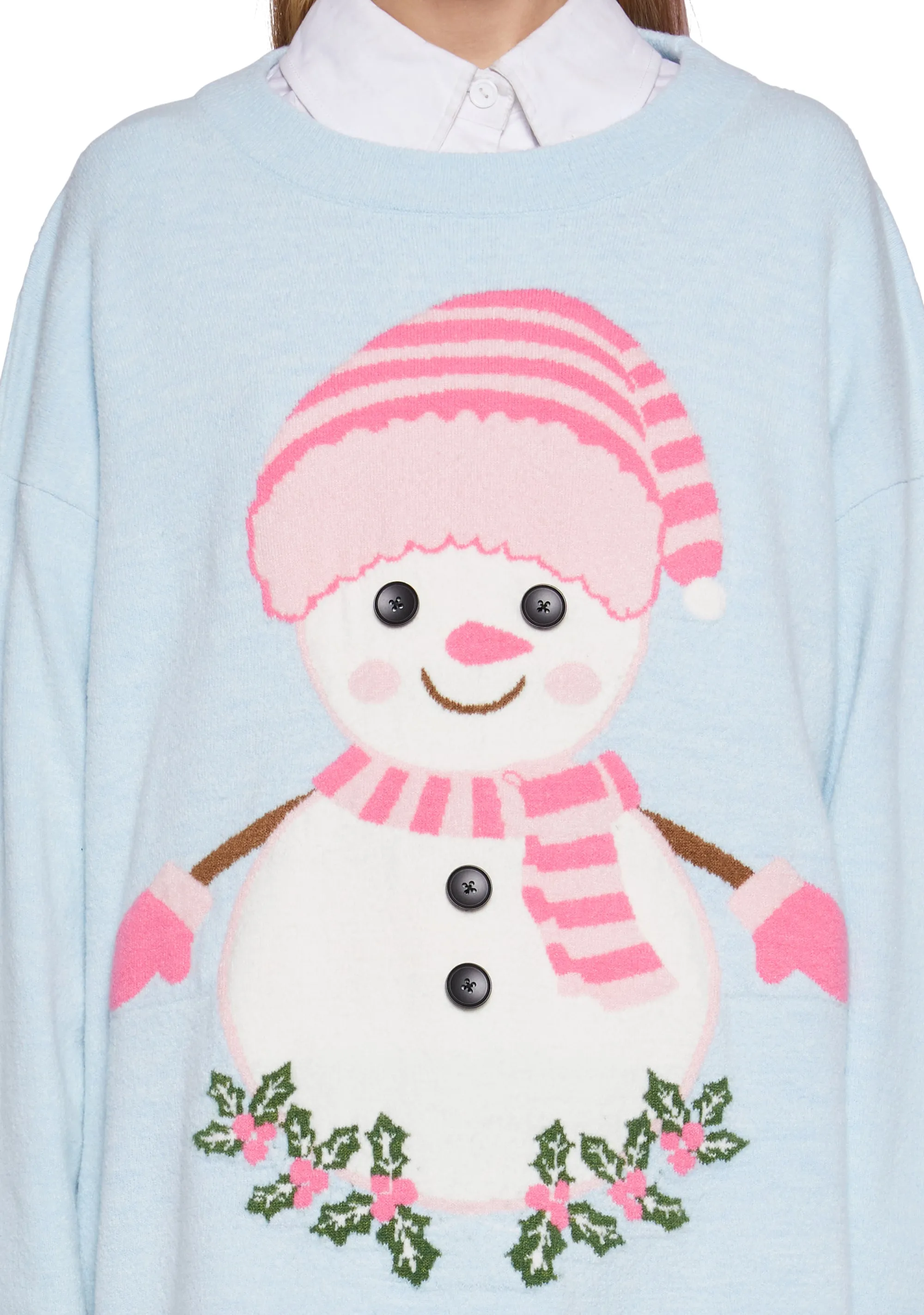Frosty Dreams Intarsia Sweater sold by Dolls Kill product image thumbnail 5