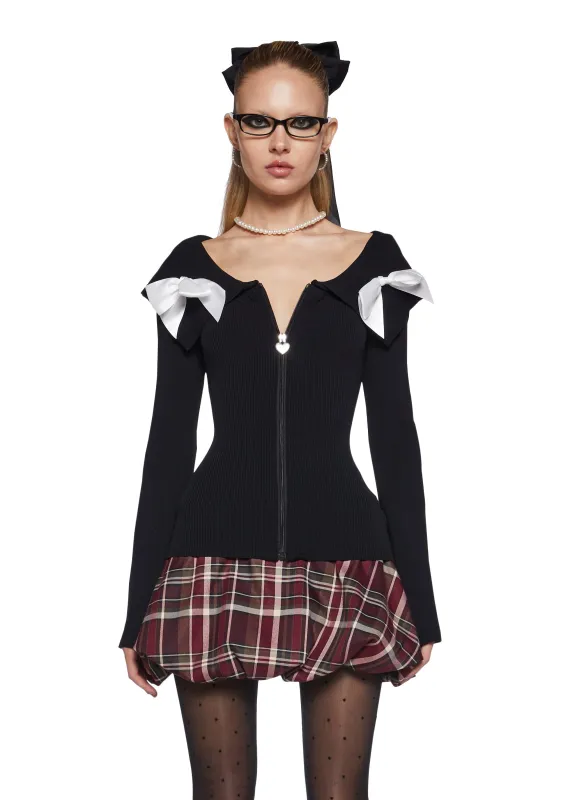 Like A Holiday Knit Cardigan sold by Dolls Kill