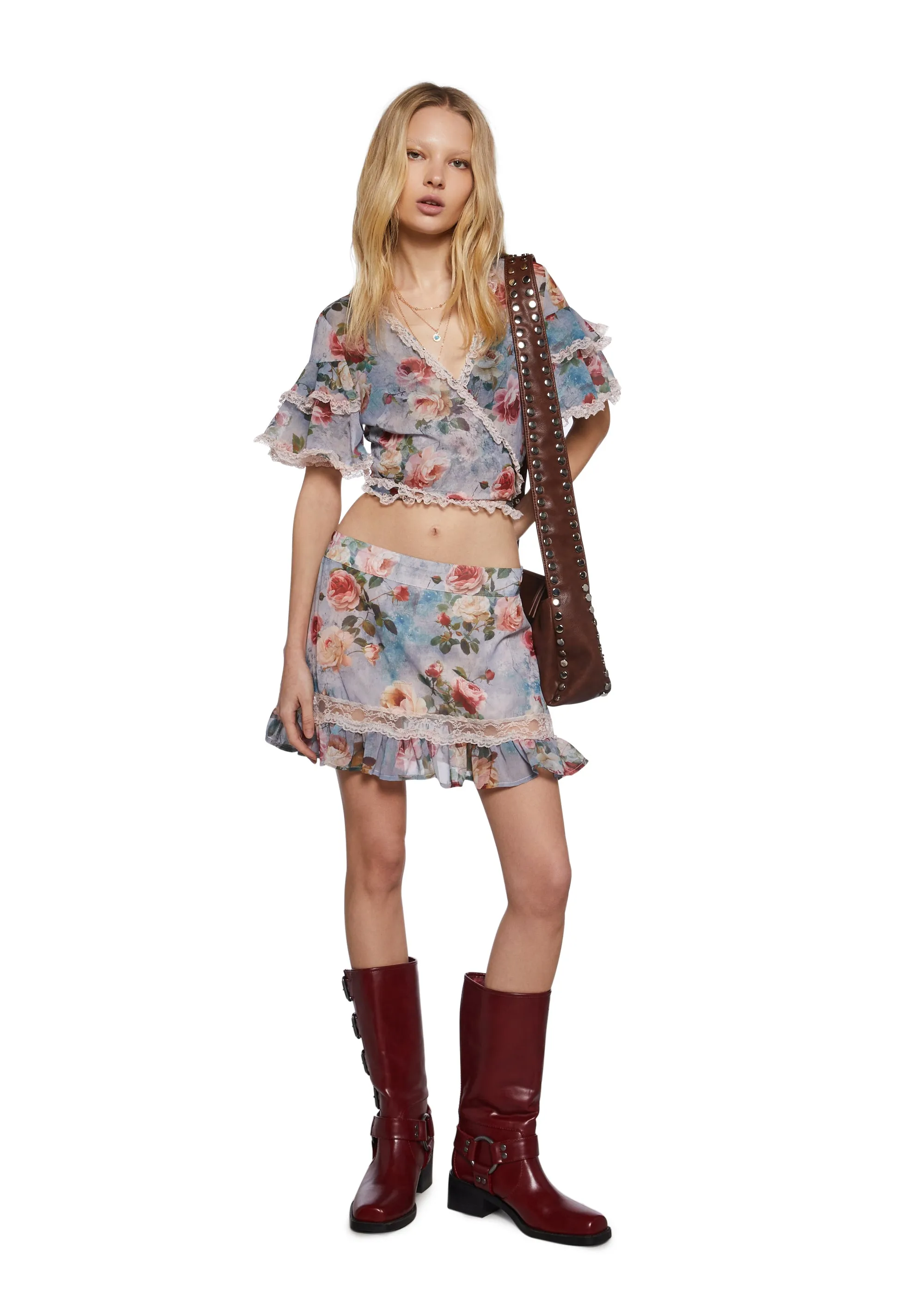 Springtime Seductions Mini Skirt sold by Dolls Kill product image thumbnail 2