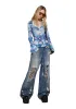 Watercolor Dreams Button Up Top sold by Dolls Kill