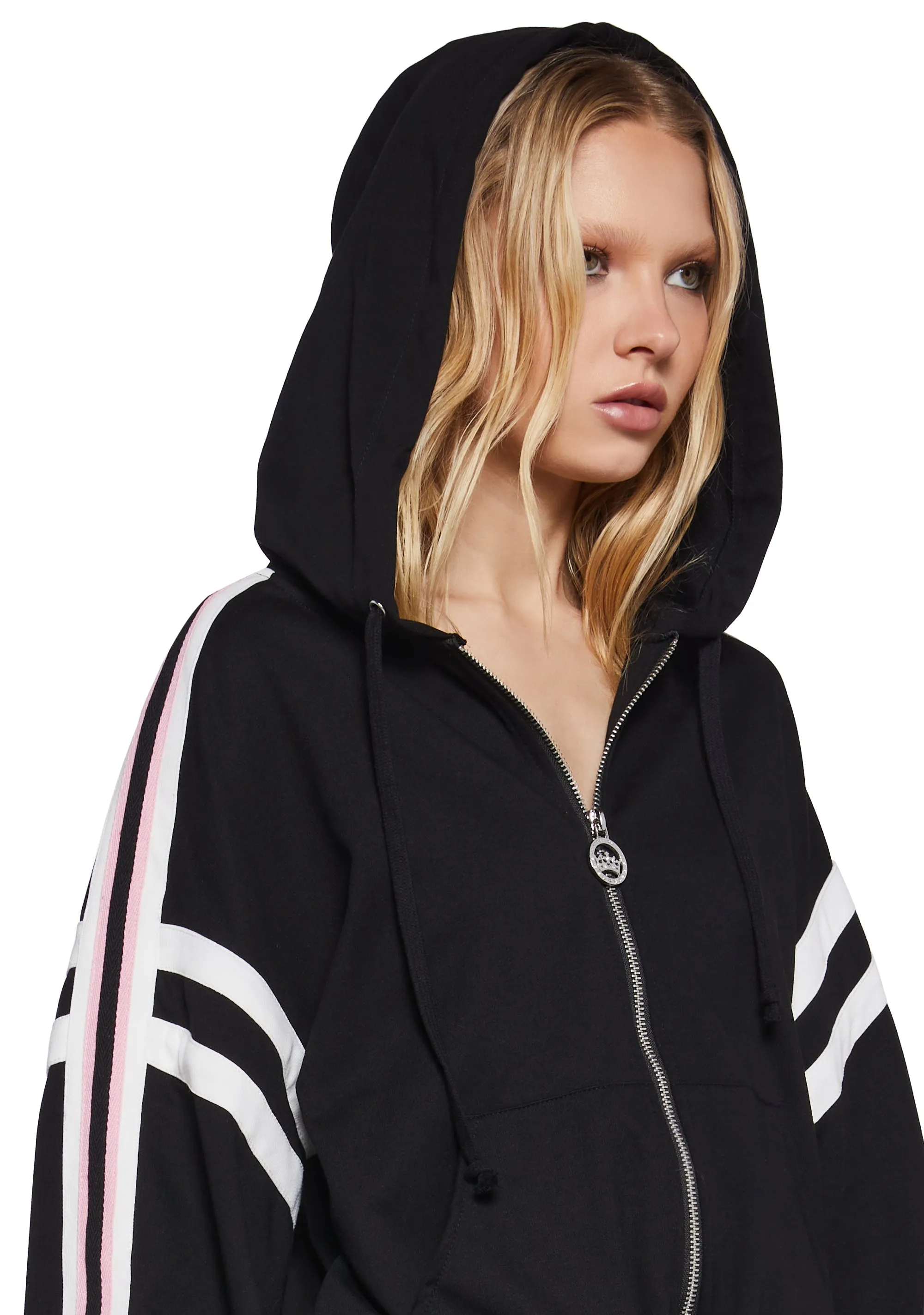 Caitlin Cropped Hoodie sold by Dolls Kill product image thumbnail 5