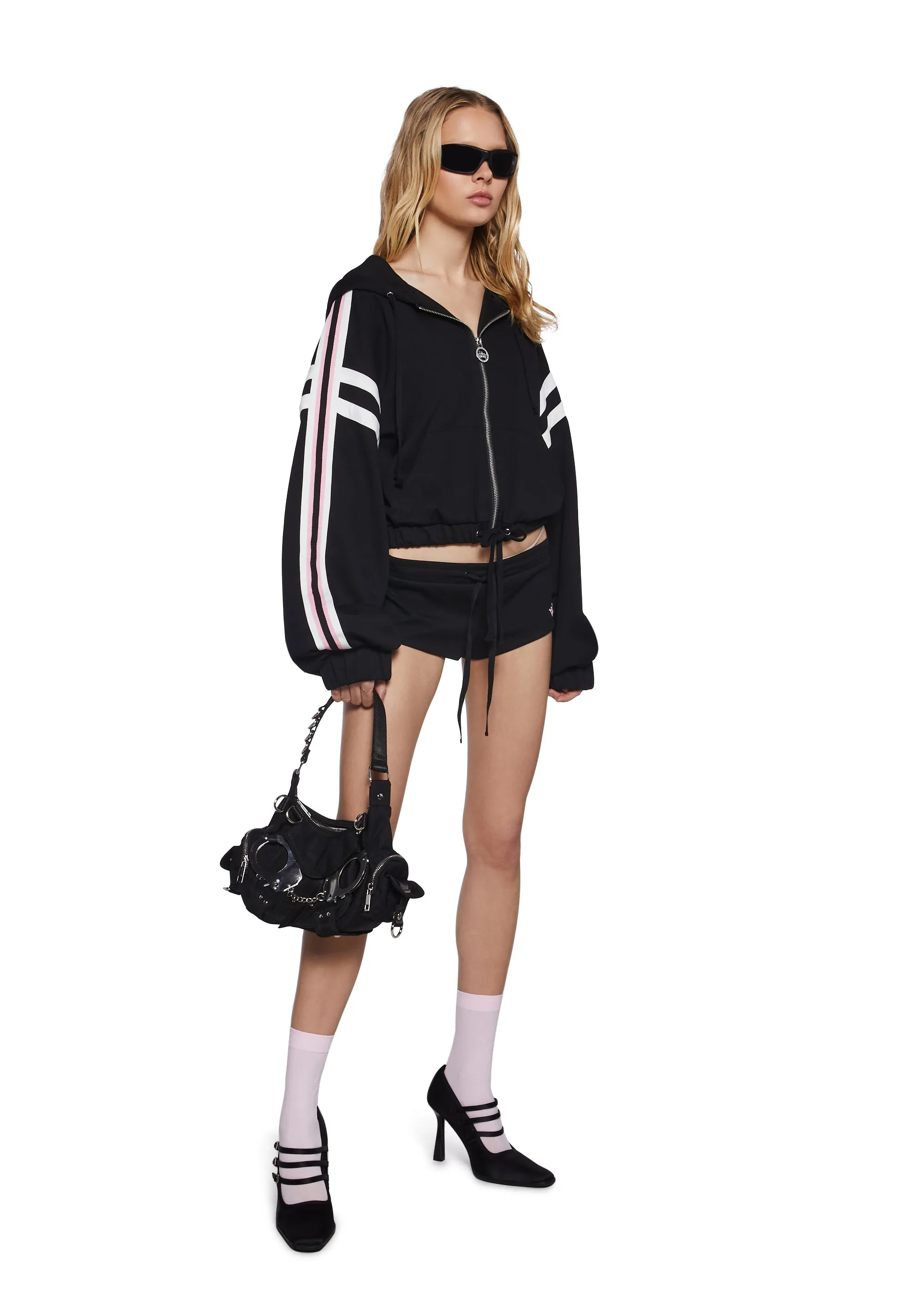 Caitlin Cropped Hoodie sold by Dolls Kill product image thumbnail 2