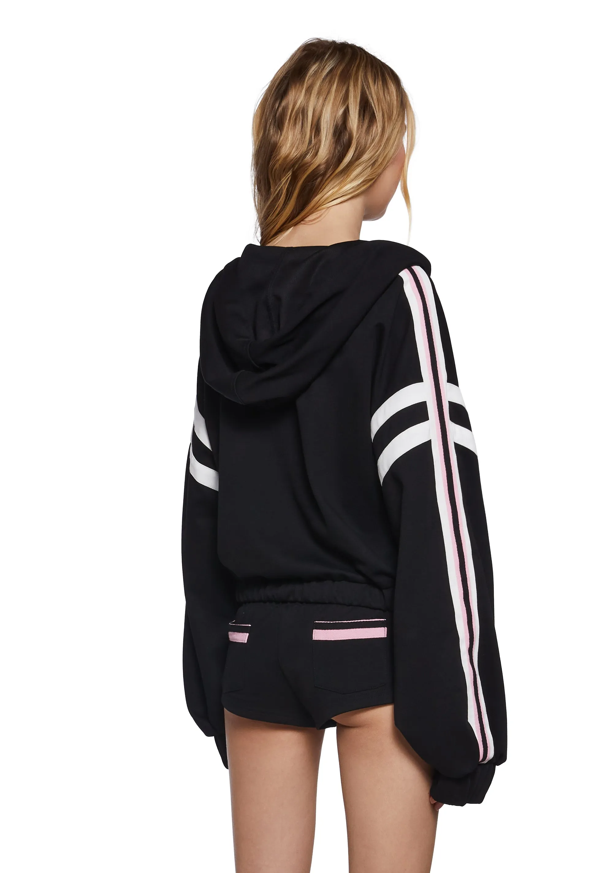 Caitlin Cropped Hoodie sold by Dolls Kill product image thumbnail 4