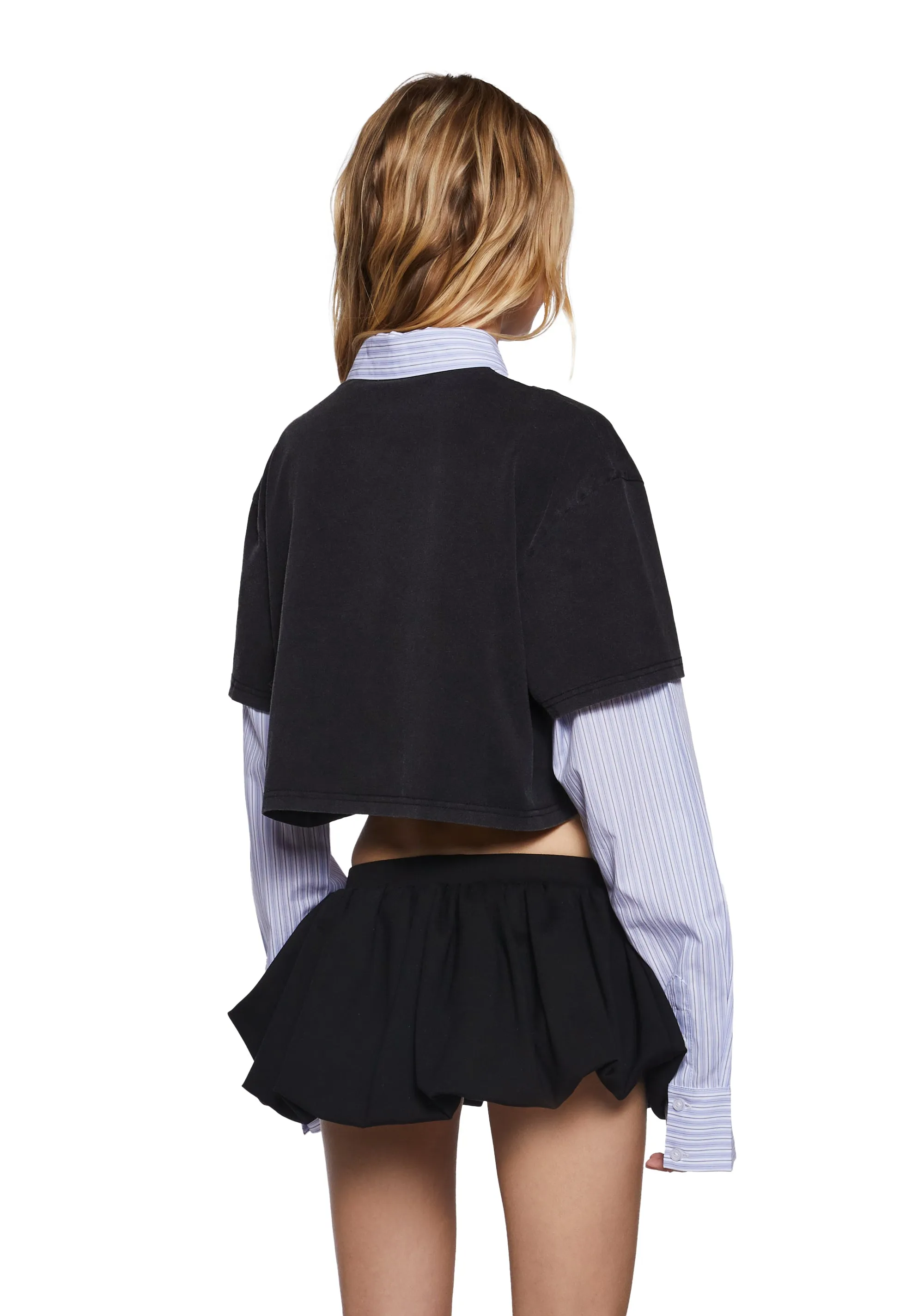 Azure Graphic Long Sleeve Top sold by Dolls Kill product image thumbnail 4