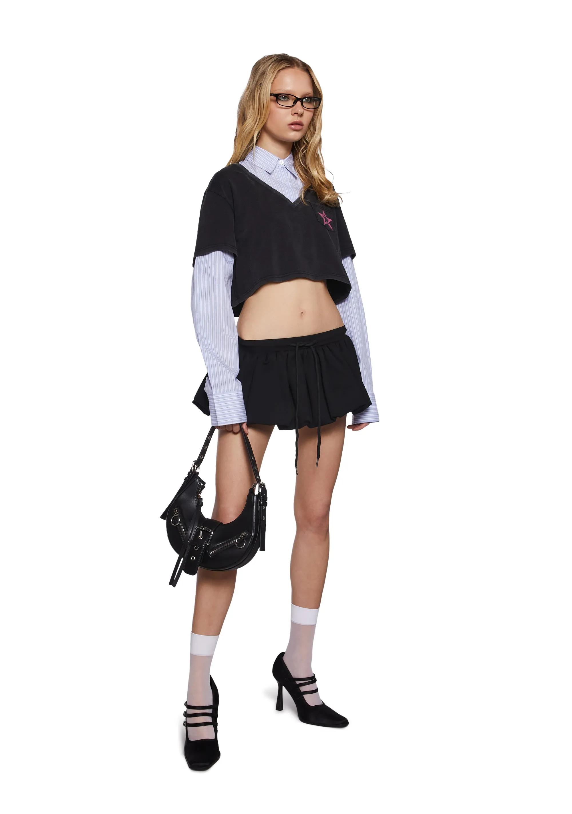 Azure Graphic Long Sleeve Top sold by Dolls Kill product image thumbnail 2