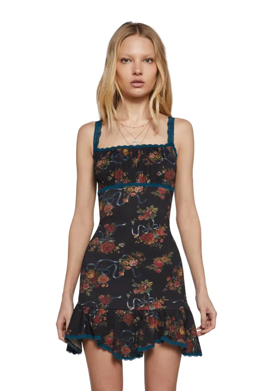Breezy Flirtations Mini Dress sold by Dolls Kill
