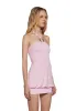 Y2K Bubble Mini Dress - Pink sold by Dolls Kill