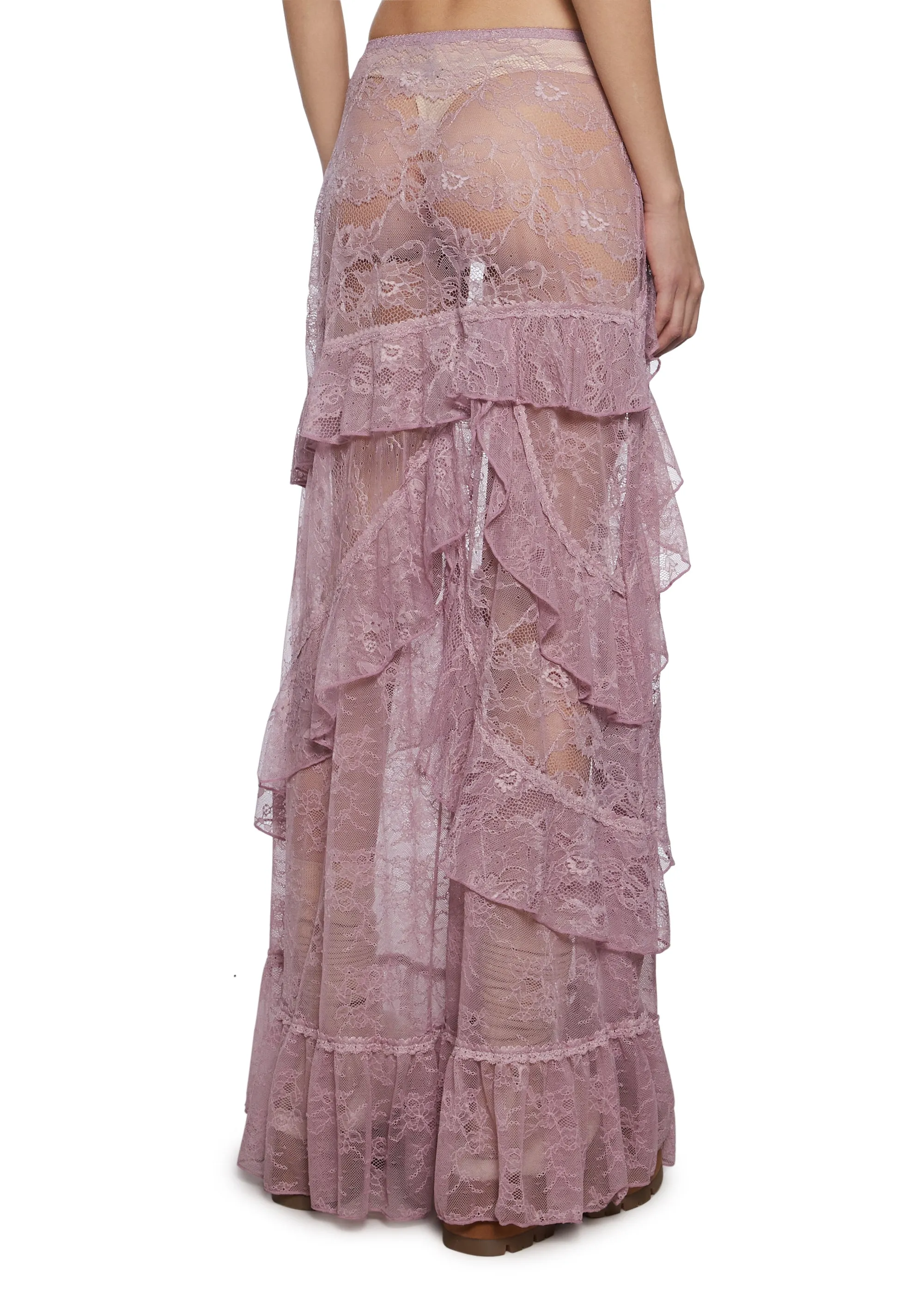 Absolute Grace Lace Skirt sold by Dolls Kill product image thumbnail 4