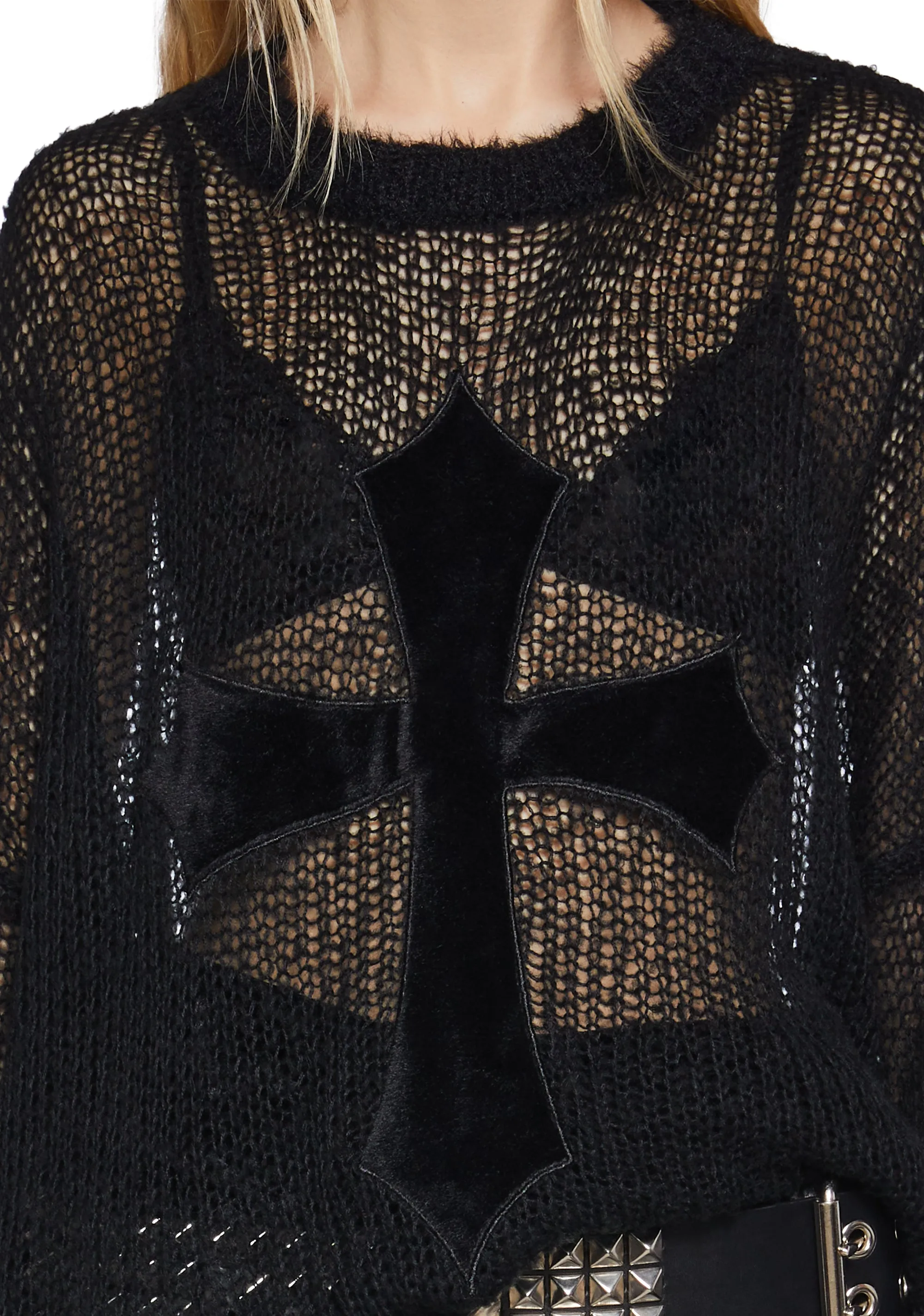Coveted Acts Knit Sweater sold by Dolls Kill product image thumbnail 5