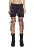 Wicked Seductress Velvet Shorts sold by Dolls Kill