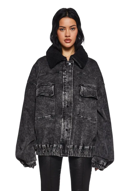 Total Destruction Bomber Jacket sold by Dolls Kill