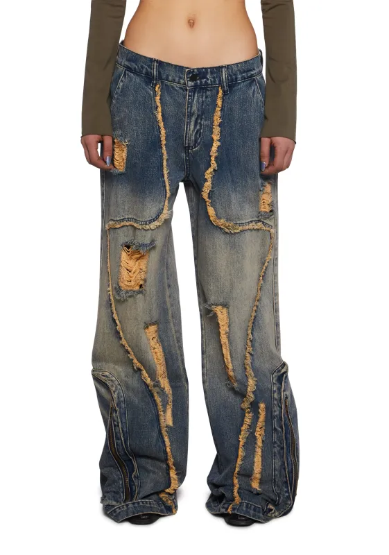 New BFF Wide Leg Jeans sold by Dolls Kill