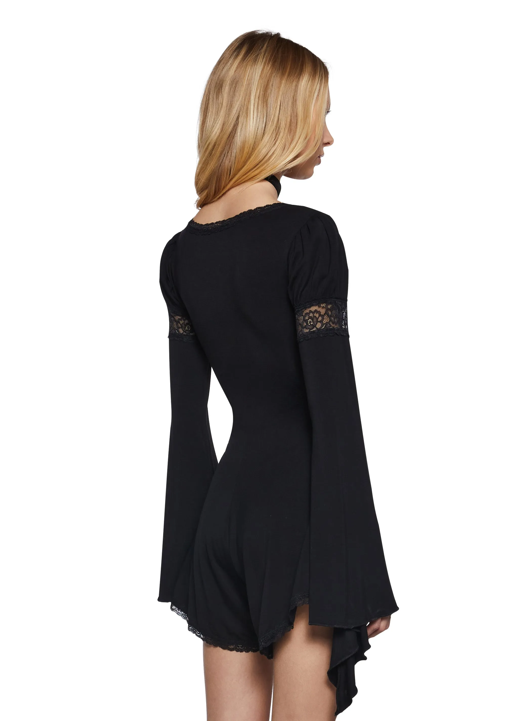 Haute Streak Knit Romper sold by Dolls Kill product image thumbnail 4