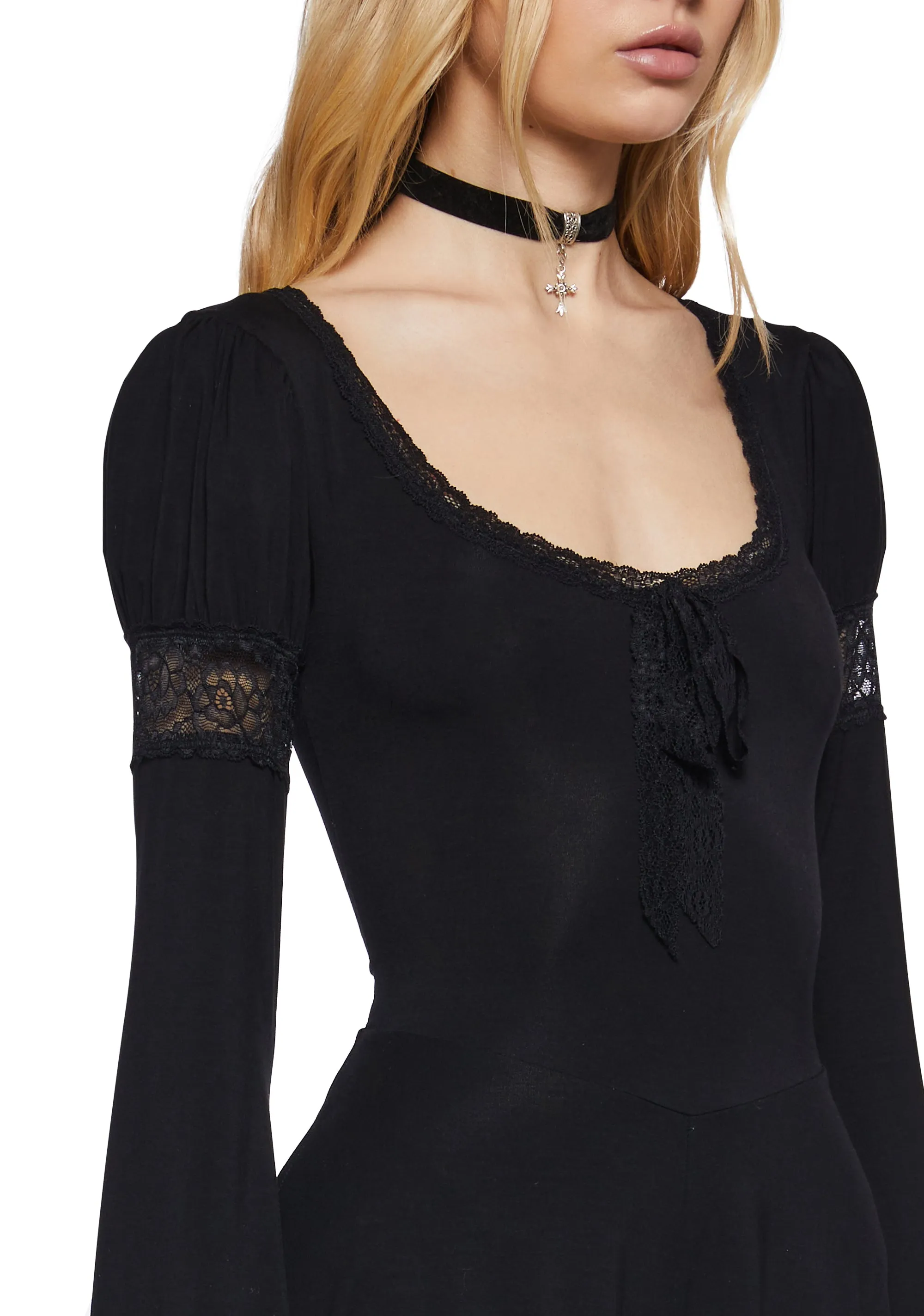 Haute Streak Knit Romper sold by Dolls Kill product image thumbnail 5