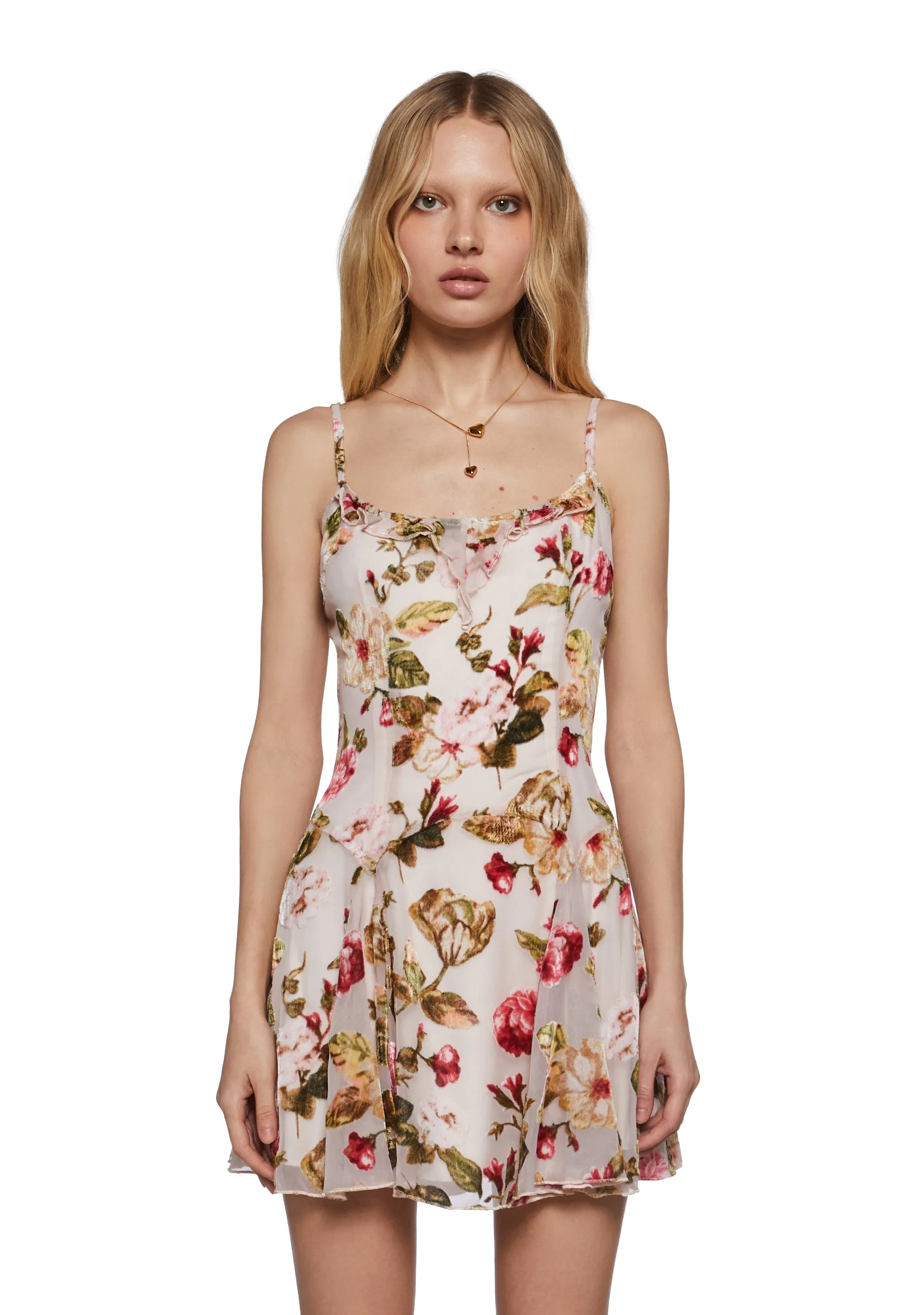 Love Vigilante Velvet Dress sold by Dolls Kill