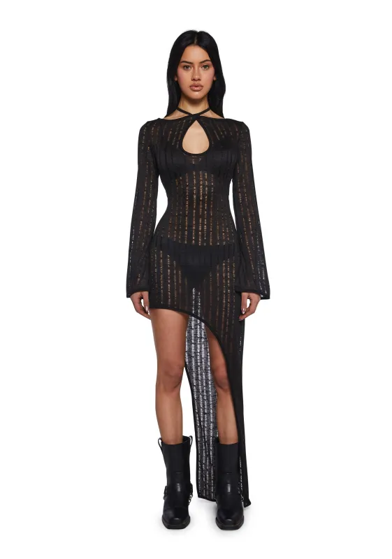 Social Climber Midi Dress sold by Dolls Kill