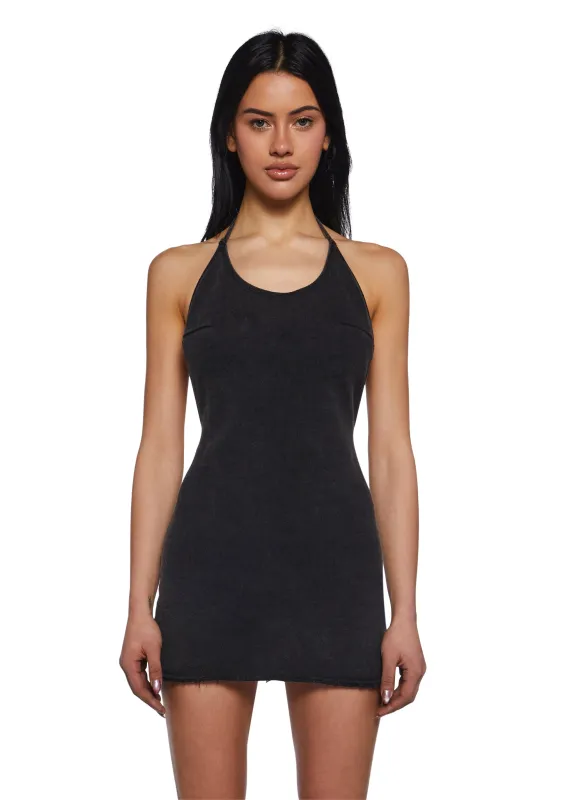 Like My Page Halter Dress sold by Dolls Kill