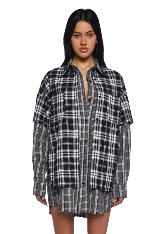 Day Trek Plaid Shirt sold by Dolls Kill