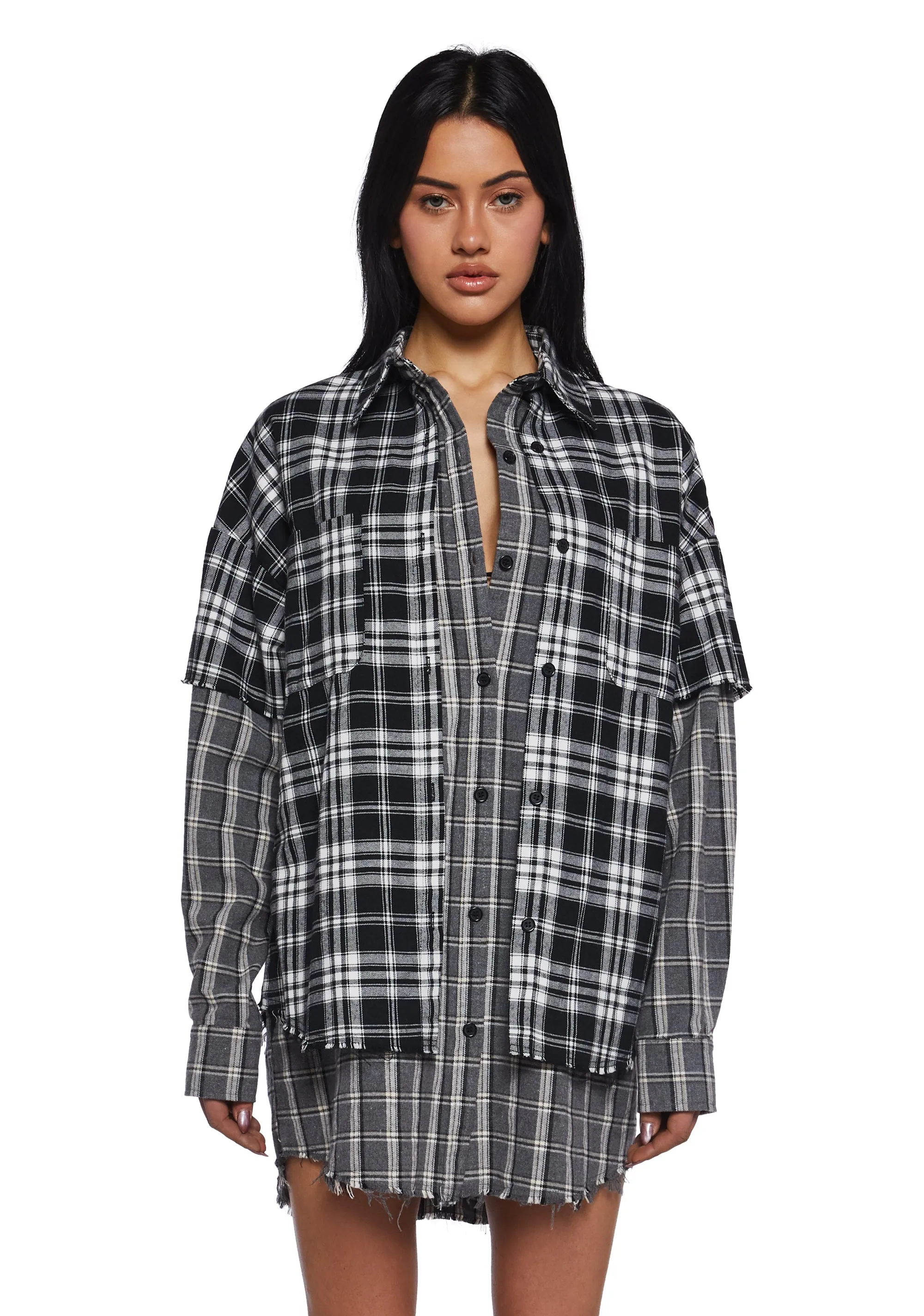 Day Trek Plaid Shirt sold by Dolls Kill
