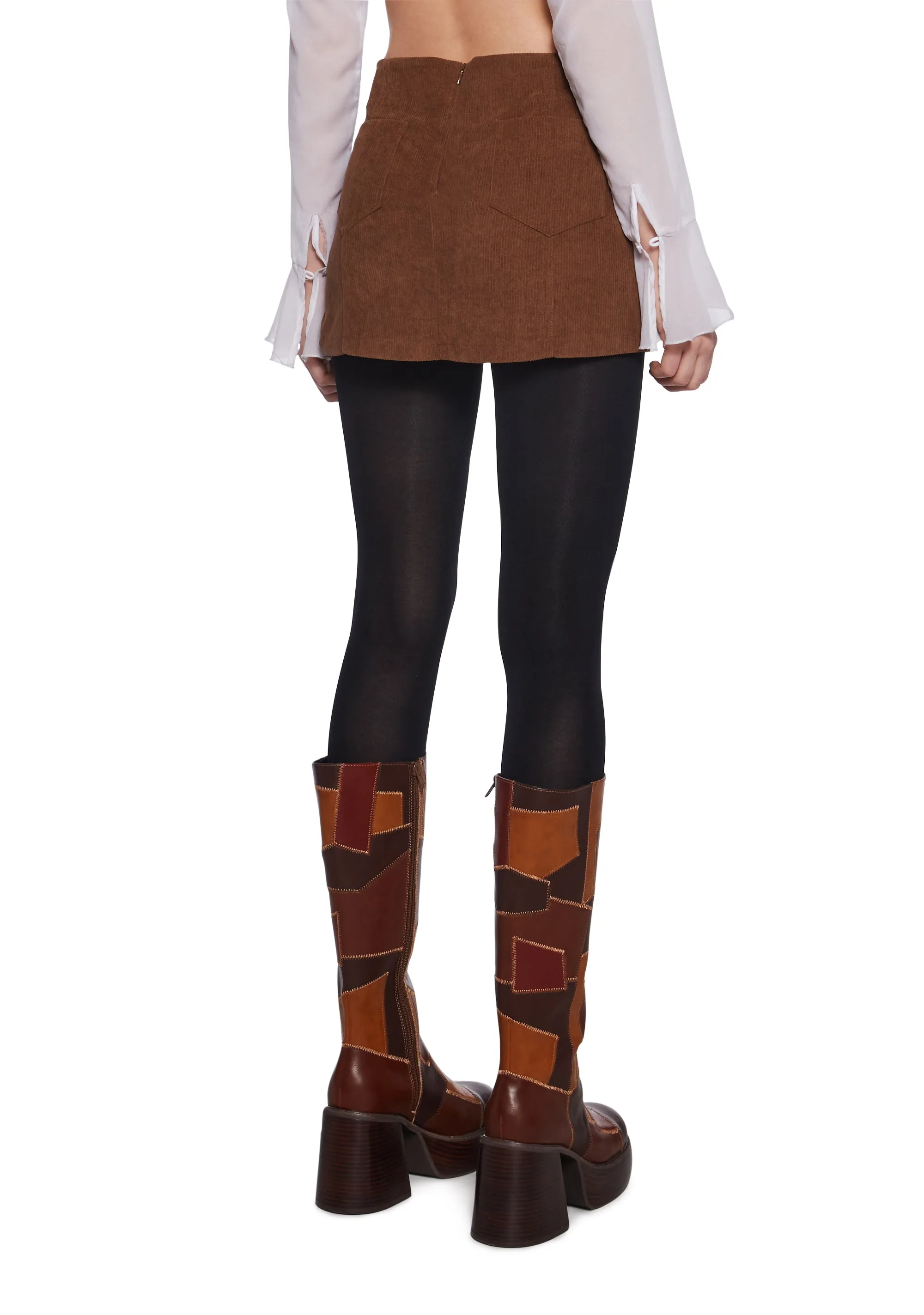 We’ll Meet Again Mini Skirt sold by Dolls Kill product image thumbnail 4