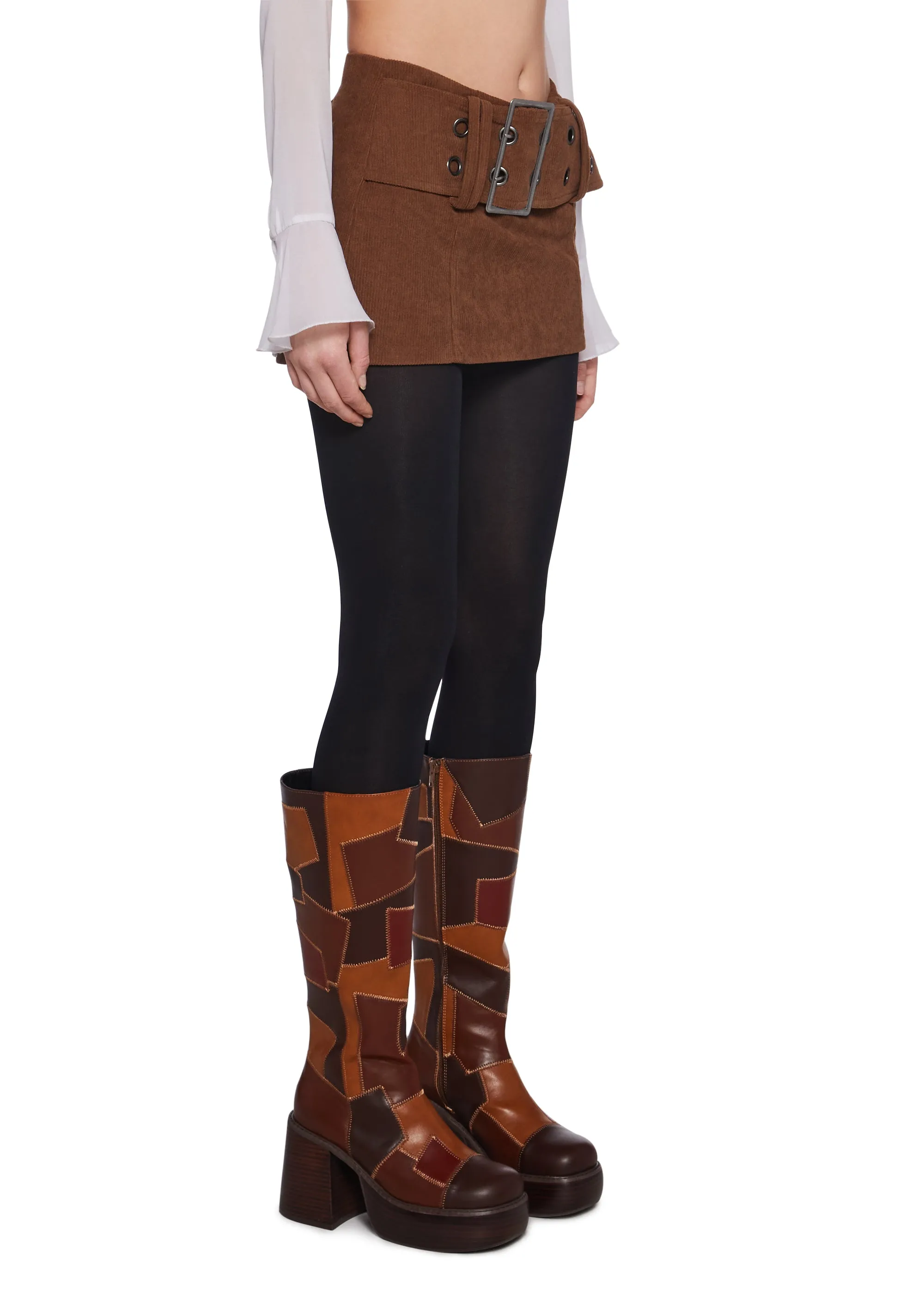 We’ll Meet Again Mini Skirt sold by Dolls Kill product image thumbnail 3