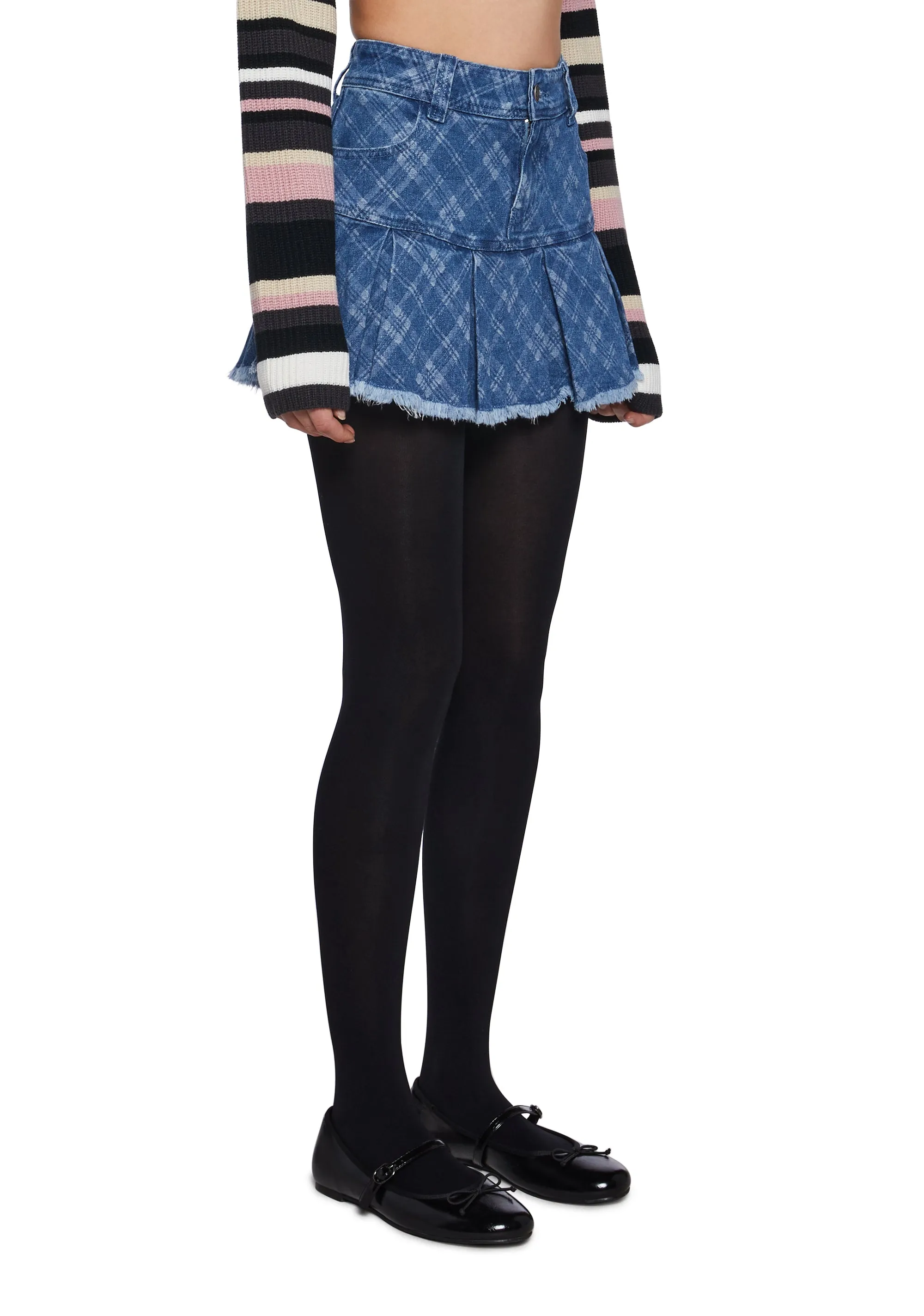 Sketchbook Smiles Mini Skirt sold by Dolls Kill product image thumbnail 3