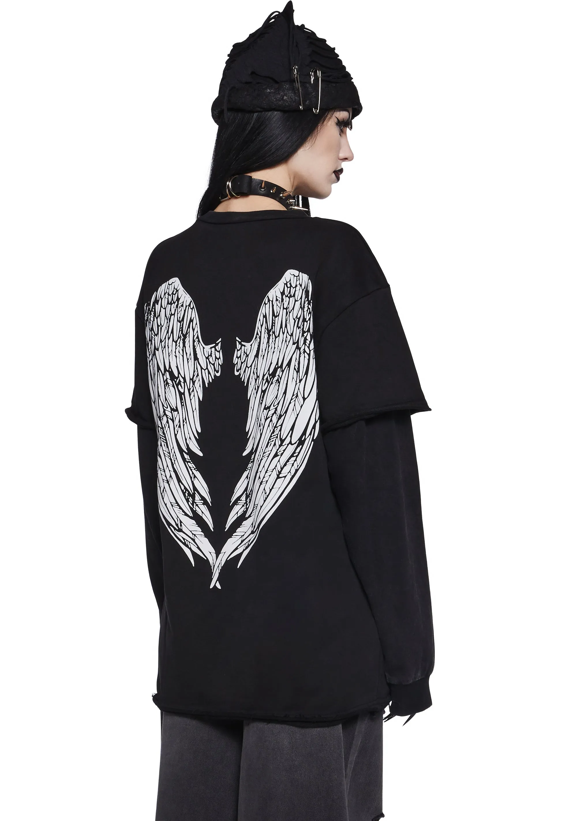 Sacred Sin Long Sleeve Tee sold by Dolls Kill product image thumbnail 5