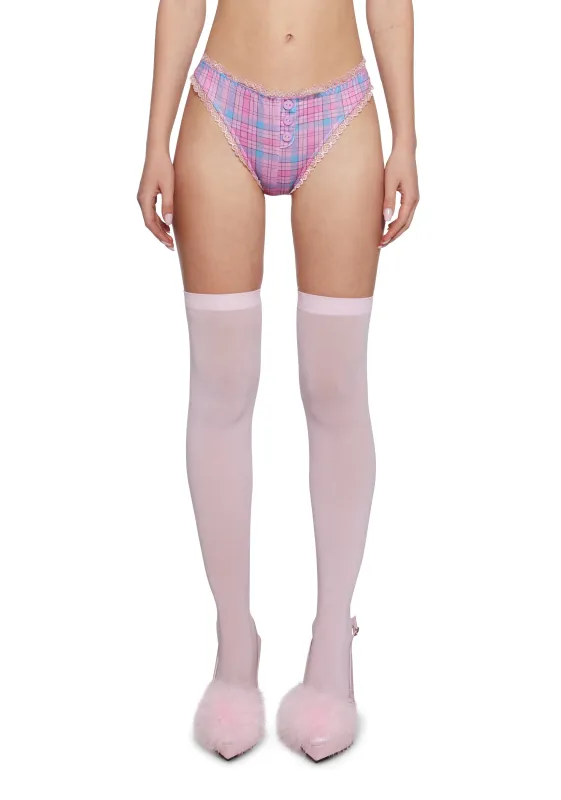 Make Me Blush Panties sold by Dolls Kill