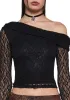 To Perfection Long Sleeve Top sold by Dolls Kill