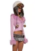 Covet Cable Knit Cardigan sold by Dolls Kill