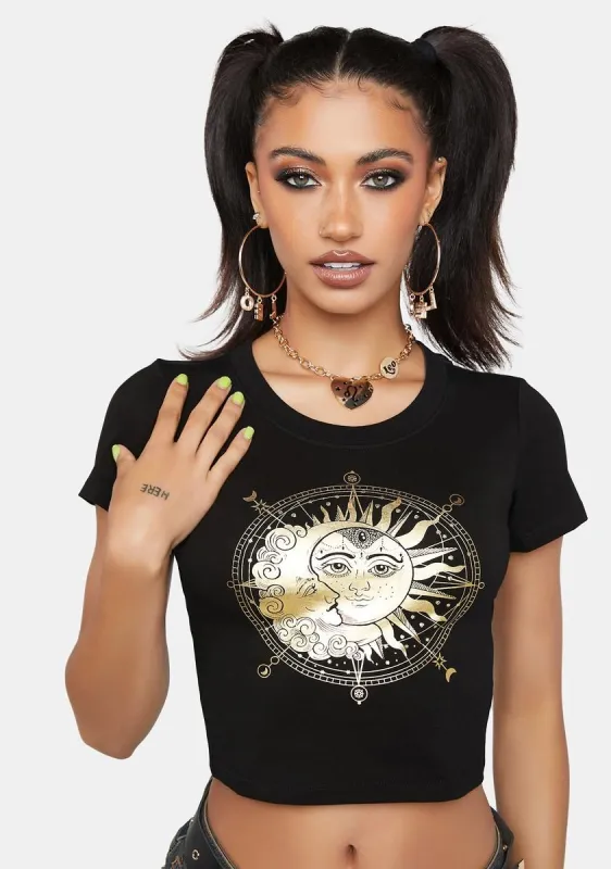 Northern Skies Baby Tee sold by Dolls Kill