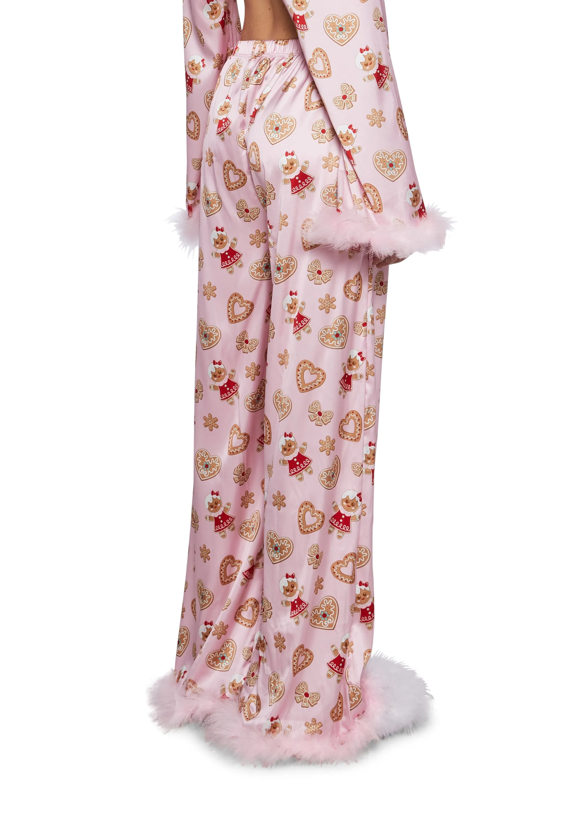 Love Surrounds Me Pajama Pants - Pink sold by Dolls Kill product image thumbnail 4