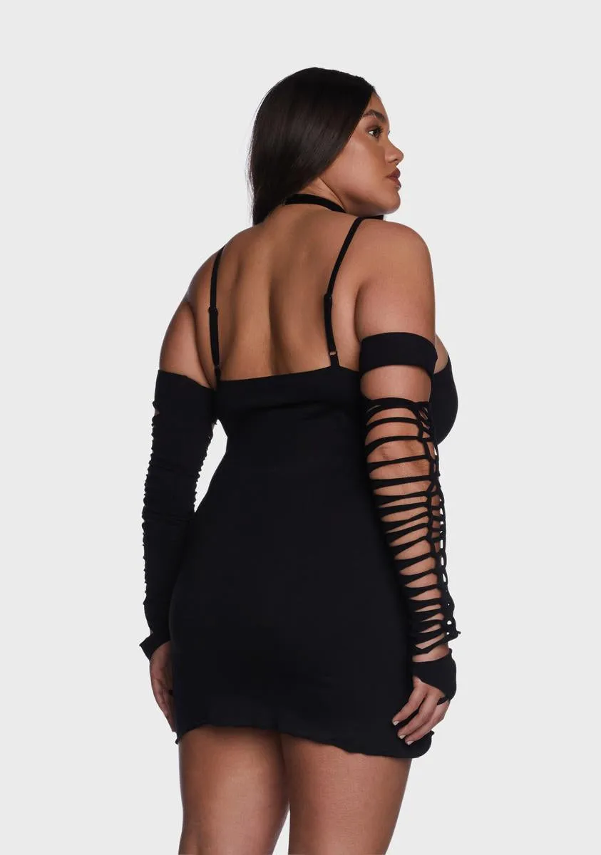 Plus Spellbound Smiles Mini Dress sold by Dolls Kill product image thumbnail 4
