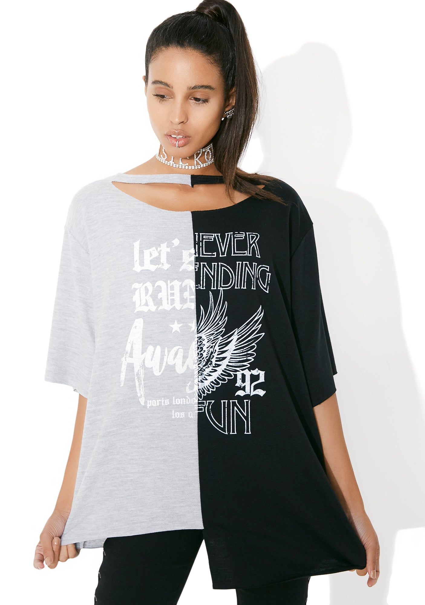 Sound Splitter Graphic T-Shirt sold by Dolls Kill