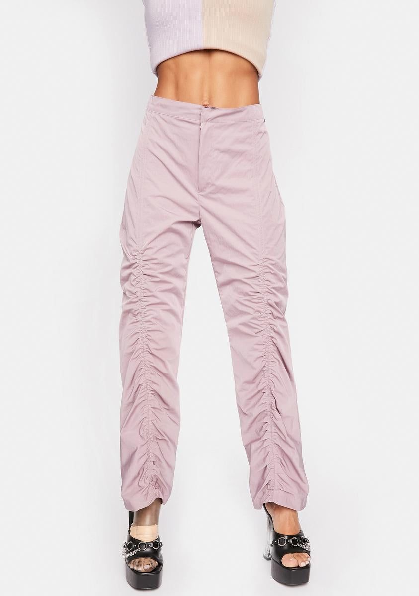 Ruched Rouge Pants sold by Dolls Kill
