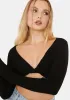 Total Babe Ribbed Long Sleeve Top sold by Dolls Kill