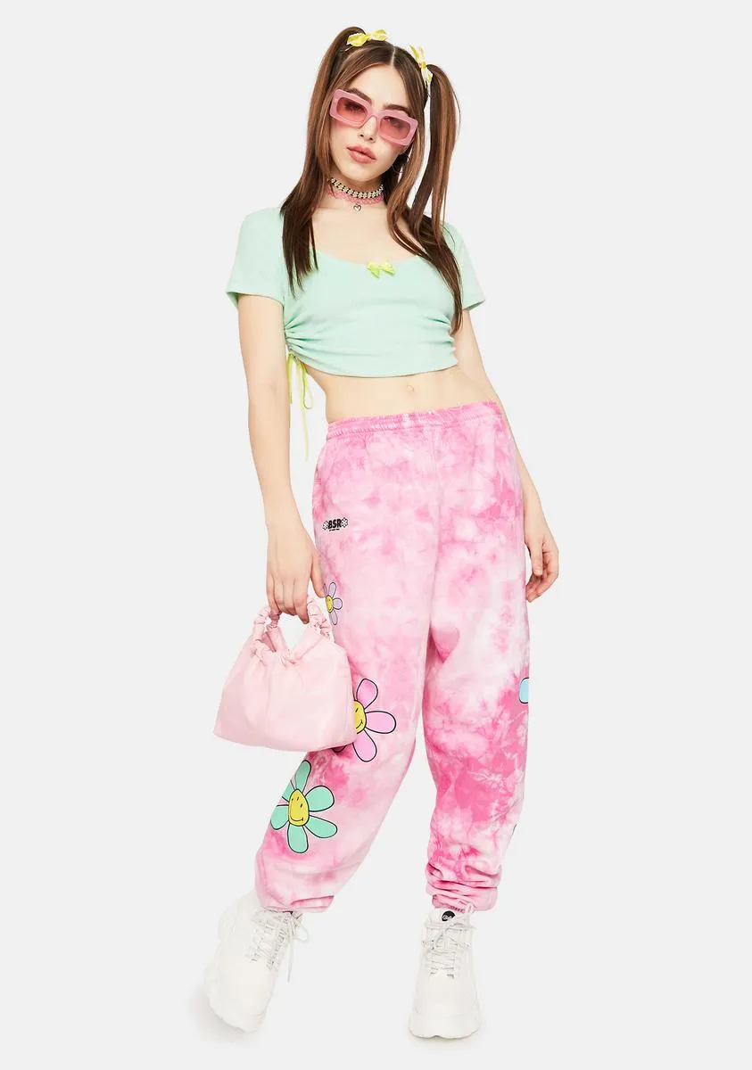 Lil Thang Tie Dye Sweatpants sold by Dolls Kill product image thumbnail 3