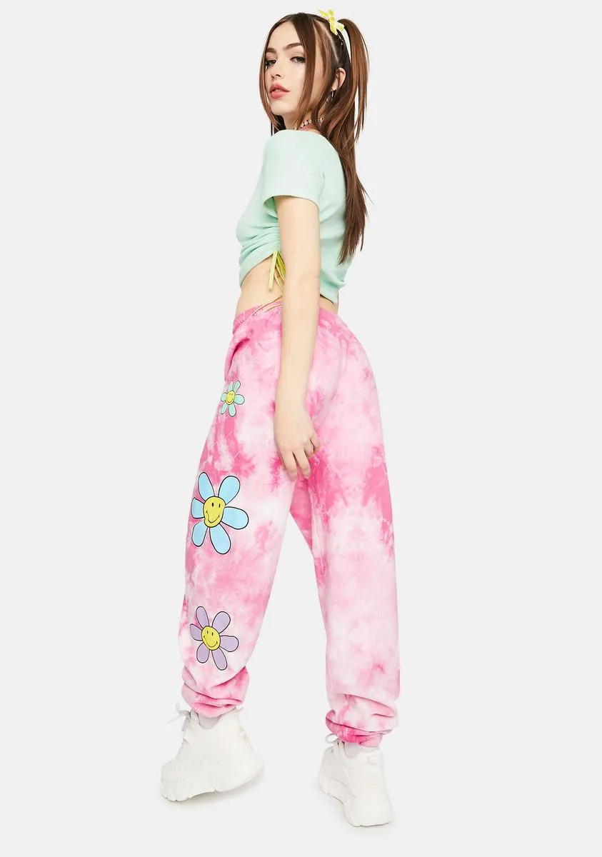 Lil Thang Tie Dye Sweatpants sold by Dolls Kill product image thumbnail 4