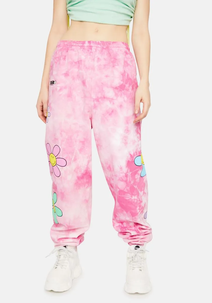 Lil Thang Tie Dye Sweatpants sold by Dolls Kill