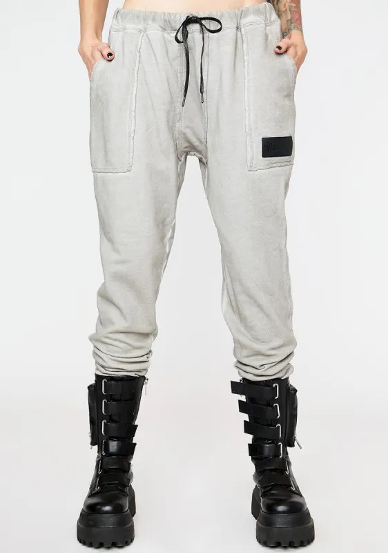 Filter Unisex Stone Wash Joggers sold by Dolls Kill