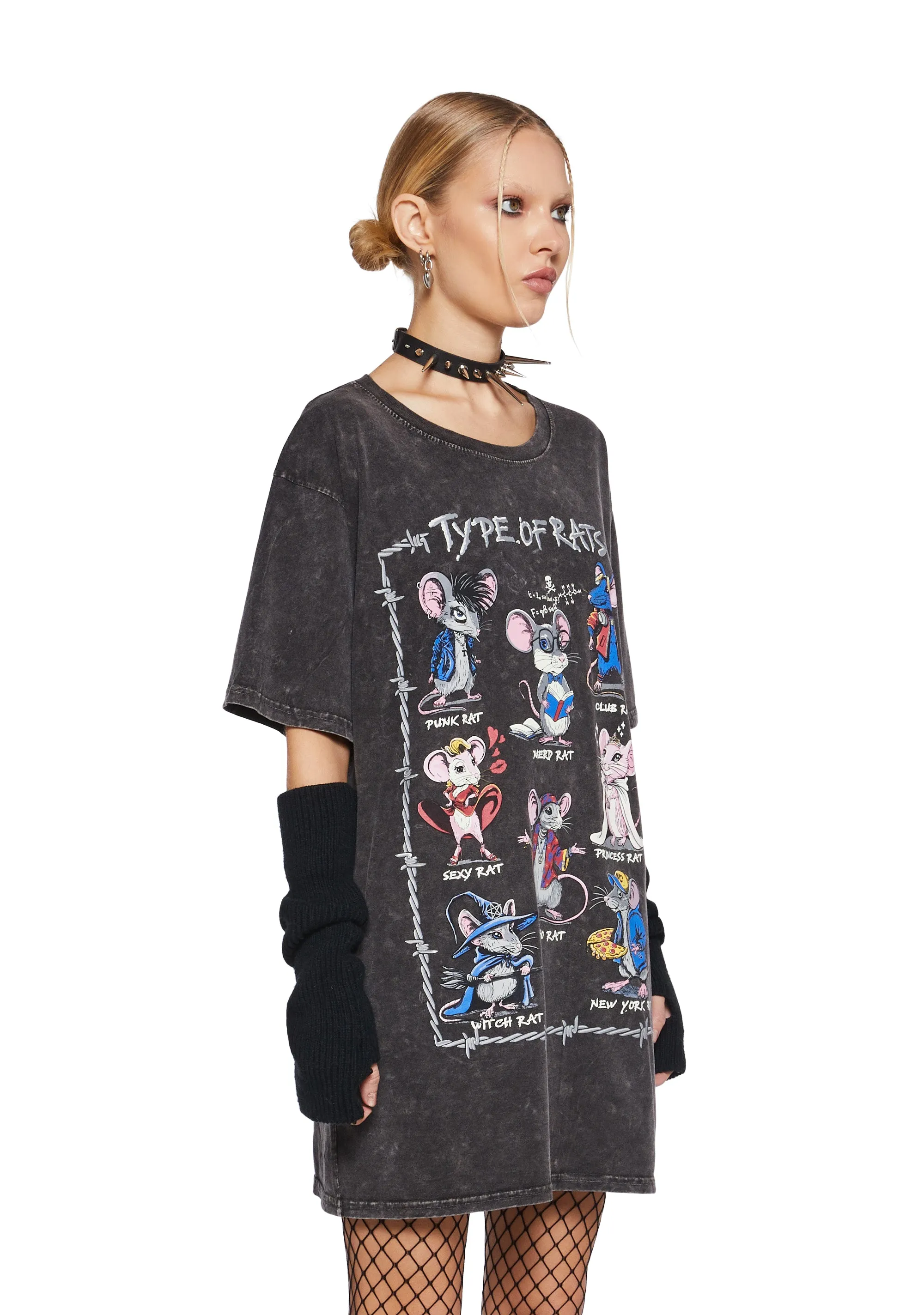 The Squeak Squad Graphic Tee sold by Dolls Kill product image thumbnail 3