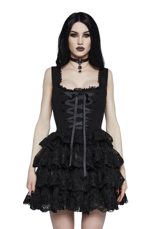 Coven Memories Mini Dress sold by Dolls Kill