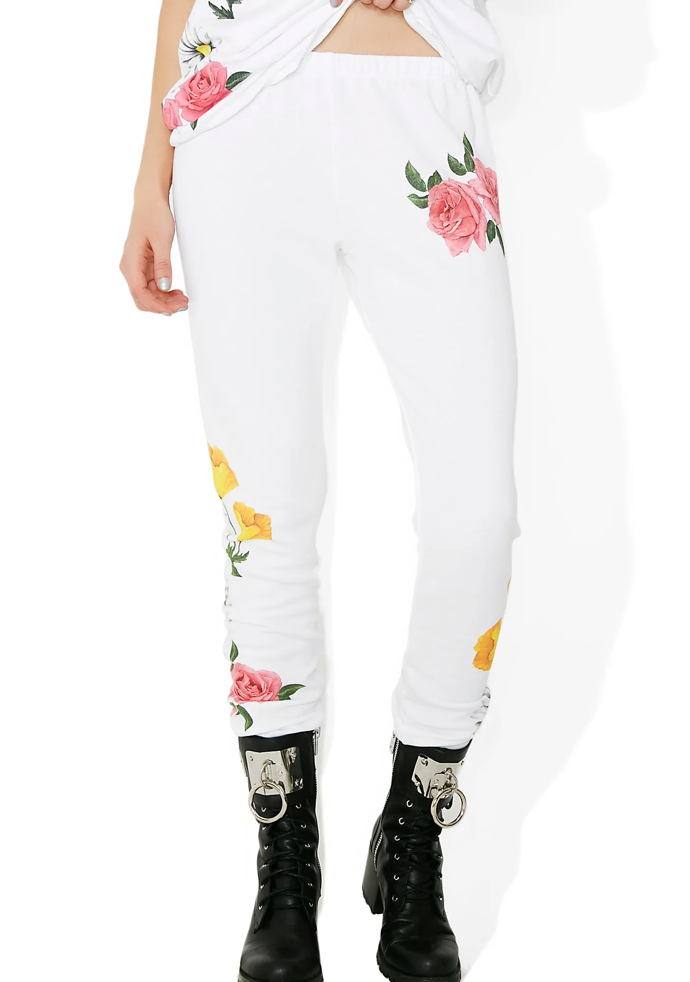 Meadow Flowers Knox Pants sold by Dolls Kill