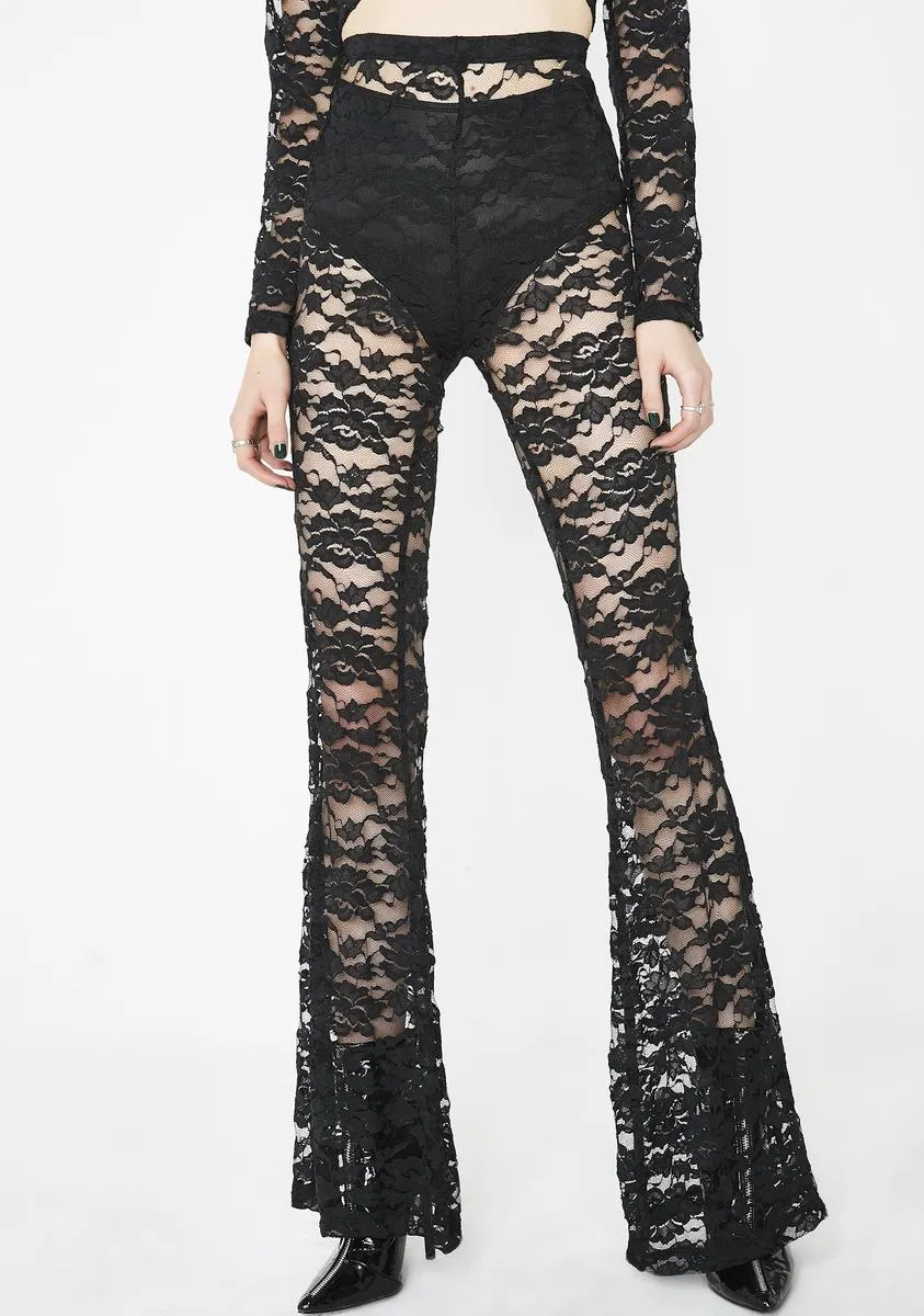 Herlom Flares sold by Dolls Kill