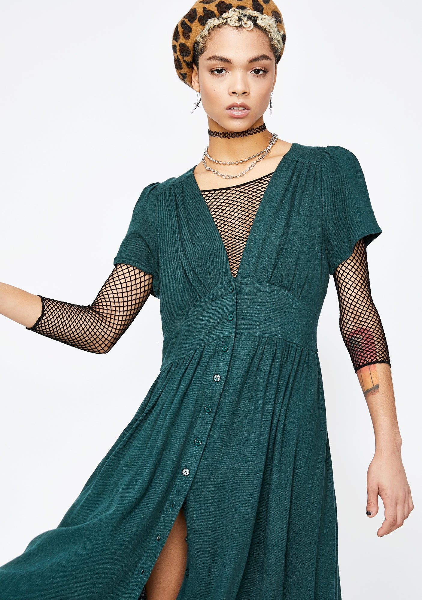 Flowin' Fury Midi Dress sold by Dolls Kill product image thumbnail 2