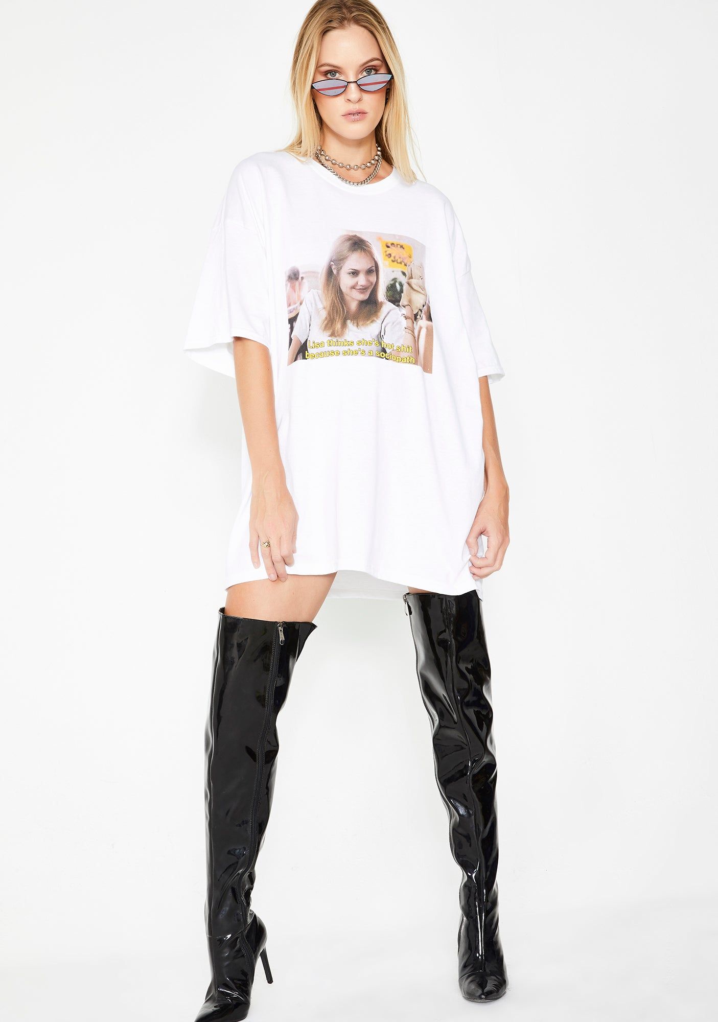 Hot Shit Tee sold by Dolls Kill product image thumbnail 5