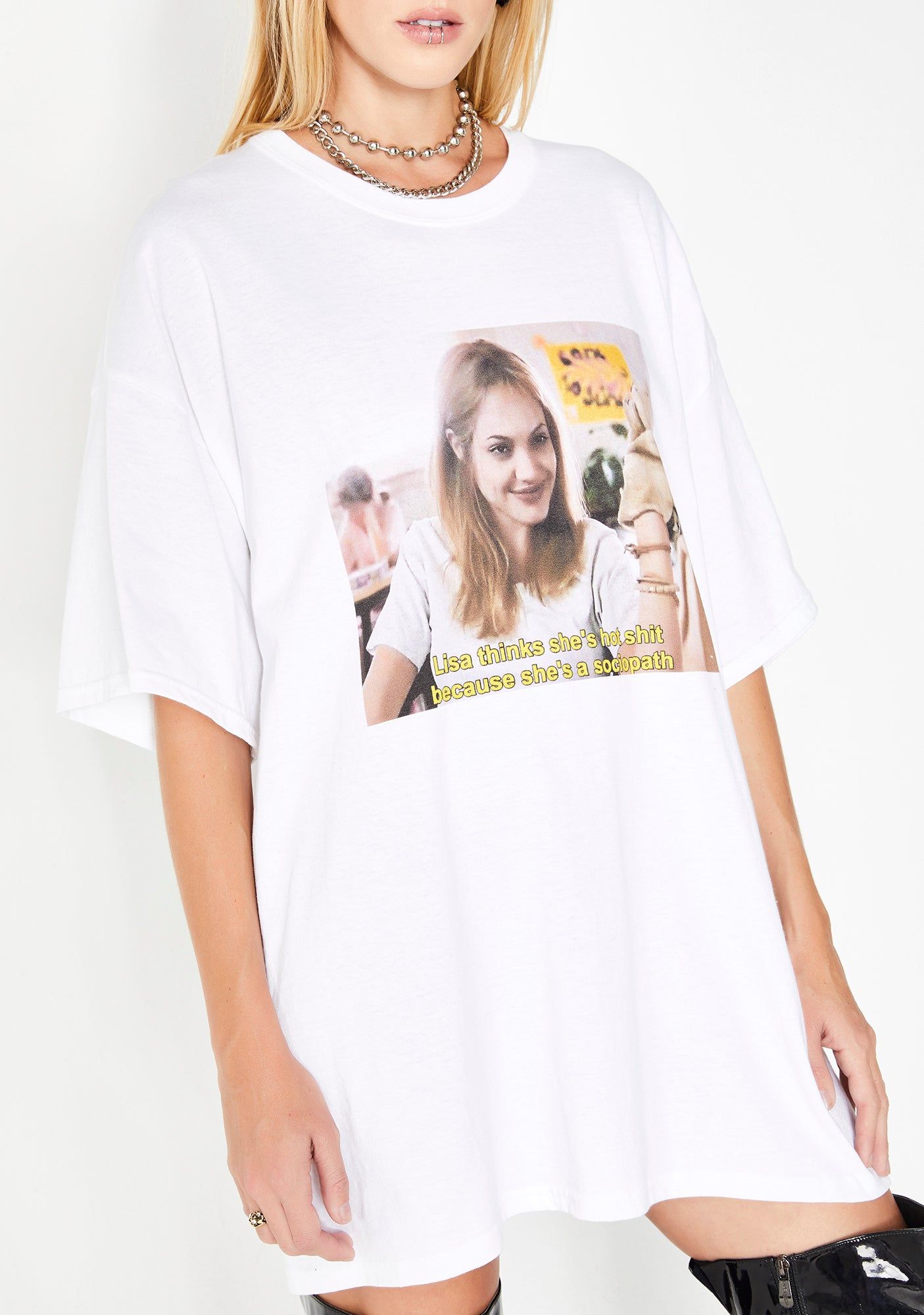Hot Shit Tee sold by Dolls Kill product image thumbnail 3
